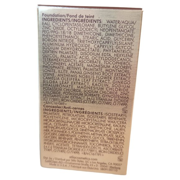 Stila Stay All Day Foundation & Concealer - #15 Espresso 1 oz NEW SEALED - Picture 6 of 7